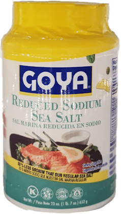 Sea Salt 33% less sodium